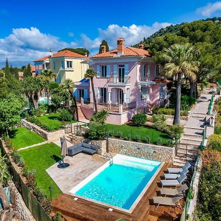Stunning Seaview Villa. Villefranche Sur Mer エクステリア 写真