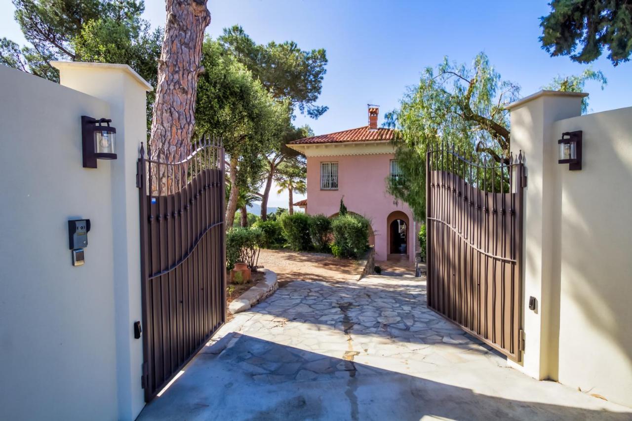 Stunning Seaview Villa. Villefranche Sur Mer エクステリア 写真